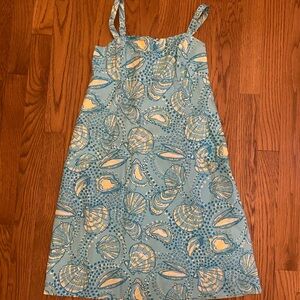 Lilly Pulitzer size 0 blue dress
